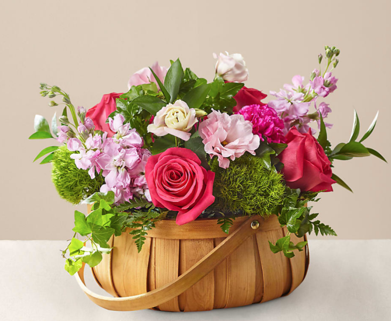 Radiance in Bloom Basket