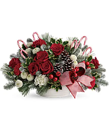 Jolly Candy Cane Bouquet - Image 3